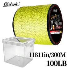 Dây câu bện PE Chelesh, 8 sợi, 300m/326yds, 15-100LB, Độ bền cao, Chống mài mòn, Nhiều màu sắc, Lý tưởng cho câu cá biển, câu cá nước ngọt, câu cá chép - Nhiều màu - Xem 19