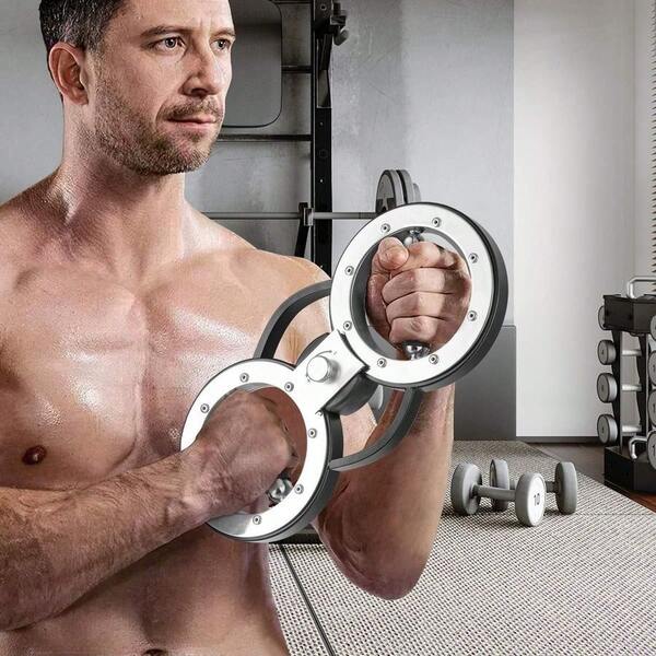 12 LBS Burn Machine, Arm Workout Equipment For Men &Amp; Women W/Adjustable Resistance &Amp; 360�� Rotation, Forearm Streng...