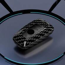 Funda de llave de coche con patrón de fibra de carbono ABS para BMW X1 X3 X5 X6 X7 F30 F34 F10 F20 G20 G30 G01 G02 G05 F15 F16 Serie 1 2 3 5 7 G11 G32 - Patrón de fibra de carbono - Ver 5