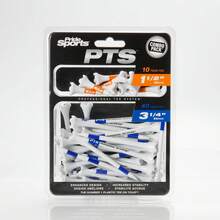 TeePride Professional tee System, Performance Plastic Tees Combo Pack, 3-1/4 Inch - blanco - Ver 1