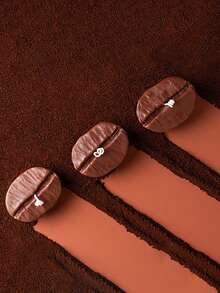 1pc Unique Coffee Bean Shaped Scented Candle, Boutique Fragrance Decor Candle, Coffee Scent, Valentine's Day Gift - Multicolor - View 2