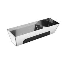 Heavy-Duty Stainless Steel Reinforced Plasterboard Mud Tray - Featuring A Construction With Reinforced Straps And A Grooved Base, Available In Multiple Sizes. Suitable For Mortar, Cement, Fillers And Coatings, This Professional Plaster And Joint Compound Application Tool Is Compatible With All Types Of Plasterboard DIY Trowels - Multicolor - View 12