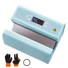 Máquina de prensado térmico para tazas de sublimación automática  de 11 a 30 oz, color azul - Azul - Ver 8