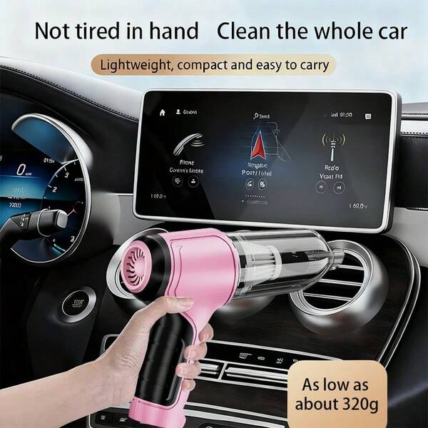 Three In One Cordless Handheld Vacuum Cleaner With High Power, Capable Of Vacuuming, Vacuuming, And Blowing Air