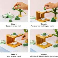 1pc/8pcs Set Scented Candles, Fragrance Wax Melts, Soy Wax Candles, (3oz) Assorted Candle Warmer/Wax Melts - Lavender, Vanilla, Apple, Coffee, Magnolia, Jasmine, Autumn/Winter Fragrance Wax, Natural Wax Melts, Indoor Scented Soy Wax Melts, Candle/Essential Oil Warmer, Wax Melts, Women Scented Gift Set - Multicolor - View 5