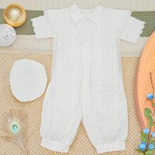 SMK Ceremonias Newborn Baby Suits - White - View 6