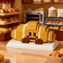 9-In-1 Baking Bread Series Building Blocks + Bread Dual Healing! 9 Baking-Themed Building Blocks, Assemble Happiness On The Tip Of The Tongue/Beginner-Friendly Set: 9 Bread Building Blocks Easy To Assemble, Even Beginners Can Be "Assembling Chefs"/ABS Material/Gift, Children Can Assemble/Micro-Particle Desktop Decor - Multicolor - View 11