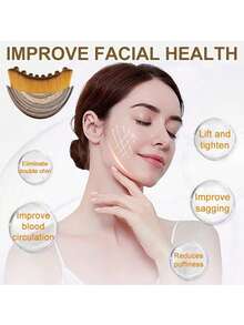 5支装淋巴轮廓面部刷 - 手动淋巴引流按摩器，柔软刷毛，用于塑形和清洁，低过敏性人体工学面部刷 - 彩色 - 查看 11