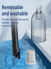 1 Piece Wireless Handheld Vacuum Cleaner 36000r/Min High Power & Strong Suction Vacuum Cleaner With Multiple Nozzles, Suitable For Home / Car / Office / Pet Hair And Other Multi-Scene Cleaning, Portable USB Rechargeable Handheld Vacuum Cleaner