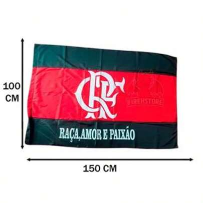 Bandeira do Palmeiras: 150x100cm - 100% Poliester - MENGÃO