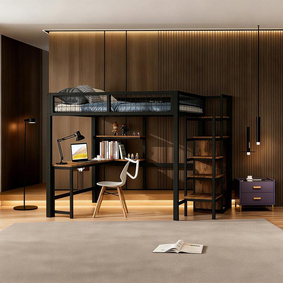 Kids Bed Frames, Headboards & Footboards - Black - View 1