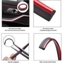 1pc 5M Car Decorative Strip - Red - View 5
