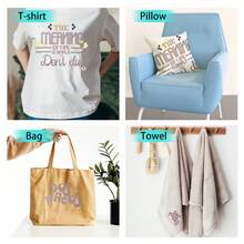 Fluorescent PU Heat Transfer Vinyl Material, Suitable For T-Shirts And Bags, Iron-On Vinyl Material, Suitable For All Cutting Machines, Easy To Cut - Multicolor - View 3