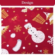 Tablecloths - Snowman 140x230cm - View 4