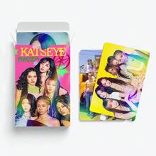 KATSEYE 小卡套装 - Sophia、Lara、Chanelle、Daniela、Yoonchae、Manon，新专辑及歌曲，Kpop 粉丝周边，60 张《Beautiful Chaos》专辑全息卡，卡片收藏，派对用品，圣诞礼物，小礼物，收藏品 - 彩色 - 查看 9