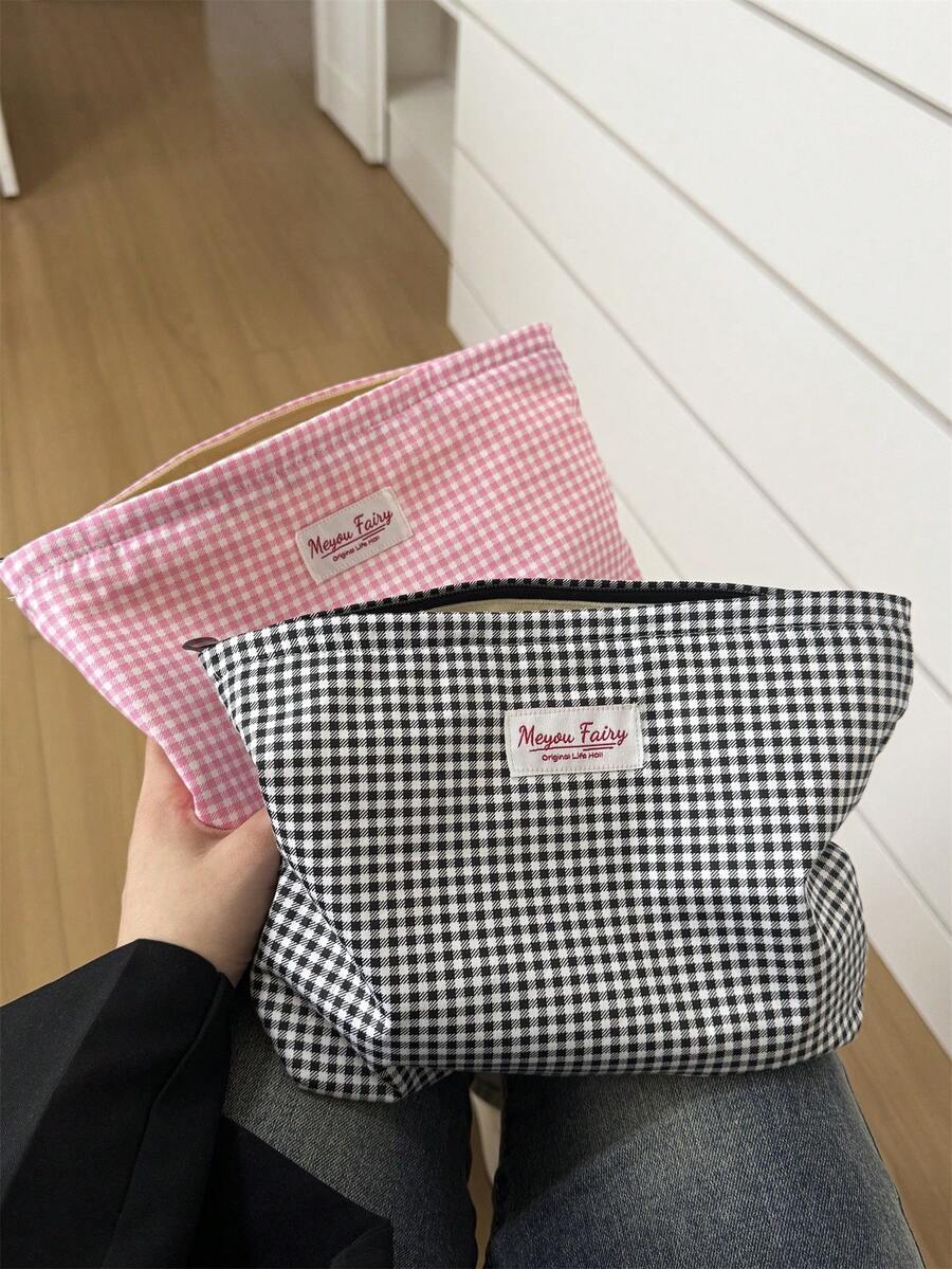 MEYOU FAIRY AGG 女用小清新尺寸化妝包，內袋，便攜旅行盥洗包，手提包，多功能護膚品收納包，女性衛生棉收納包，送給媽媽或女友的禮物，學生鉛筆盒