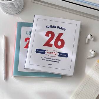 Cartoon Notebook Daily Notebook Weekly Planner Journal Office Memo Pad For Work Organizer Cute Gift Notebook Dated Planner