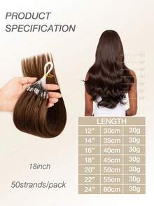 Extensions de cheveux - Light Brown - Voir 6
