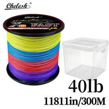 Dây câu bện PE Chelesh, 8 sợi, 300m/326yds, 15-100LB, Độ bền cao, Chống mài mòn, Nhiều màu sắc, Lý tưởng cho câu cá biển, câu cá nước ngọt, câu cá chép - Nhiều màu - Xem 64