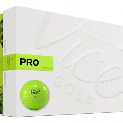 PRO 2020 12 Golf Balls Features: 3Piece Cast Urethane Maximum Control High Short Game Spin More Colors: NEON Lime RED Profile: Designed For Advanced Golfers
