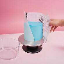 1/3pcs Adjustable Round Cake Mold, Expandable Soft Candy Mold, Mousse Cake Ring, Acrylic Round Baking Mold, Cake Kitchen Tool Accessory