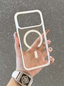 1个磁吸式官方新款橙色亚克力二合一加厚亲肤手机壳，兼容 17/17 Air/17 Pro/17 Pro Max/16 Pro Max/16/16 Pro/16 Plus/15/15 Pro Max/15 Pro/11/12/13/14 Pro Max/11 Pro/11 Pro Max/12 Pro/12 Pro Max/13 Pro/13 Pro Max/14 Pro/14 Pro Max/XR，高端创意 - 白色 - 查看 14