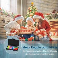 ANTSAY 2 Puzzle Game Juegos de Mesa, Juego de Lógica, Rompecabezas 3D, Juegos Inteligentes, Juegos Educacionales, Divertido Juego de Rompecabezas, Mejora Percepción del Color - Multicolor - Ver 4