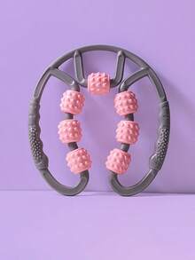 Rullo da massaggio sportivo anti-cellulite, massaggiatore per corpo e gambe, dispositivo per allenamento yoga a forma di U per rilassamento muscolare, accessori per ginnastica e fitness (rullo a goccia d'acqua)