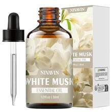 Hllozzi NIVAVIN 30毫升/60毫升/100毫升纯白麝香精油，持久淡雅的香气。适用于面部保湿、头发、皮肤、身体护理、香水制作、芳香疗法、按摩、护肤。 - NIVAVIN白麝香 - 查看 12