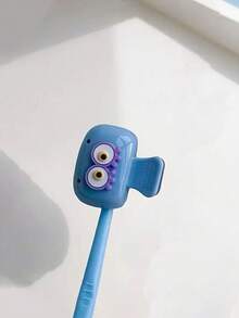 3-In-1 Cute Eyed Toothbrush Holder - Dopamine Color Toothbrush Travel Set - Dust-Proof Toothbrush Protector, Suitable For Home/Travel - Multicolor - View 10