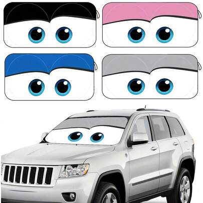 Parasol para parabrisas de coche 2025, cubierta plegable para parabrisas, bloquea los rayos UV, mantiene el vehículo fresco, adecuado para coches y SUV