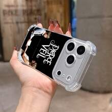 P-Pierce Band Phone Suitable 17 16e 16 15 14 13 12 11 Pro X XR XSMAX 8 Plus Anti Fall Transparent Soft Back Cover, Shockproof Cover, Anime Style, Durable Material, Printed, Anime Lovers, Music Fanschristmasfall Phone Casephone 17halloween Accessories - 混合顏色 - 查看 5