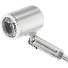 PACKOVE Lámpara Pequeña para Joyería Foco Ajustable Iluminación Interior para Vitrinas y Exhibidores Luz Natural Soporte Estable y Compacto Plateada(default)