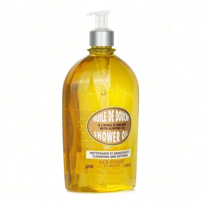 L'Occitane Almond Cleansing & Softening Shower Oil(Random Packaging) 500ml/16.9oz - Trong sáng - Xem 1