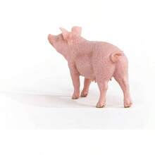 Farm World, Juguetes realistas de Animales de Granja para nios de 3 aos en adelante, Figura de Juguete de Cerdo, 2.3 Pulgadas - Multicolor - Ver 4