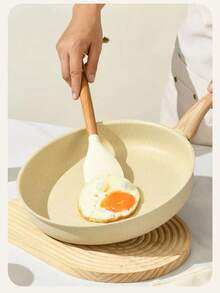 1pc Maifanshi Nonstick Frying Pan, Suitable For Steak, Pancake, Crepe, Egg, Compatible With Induction Cooktop And Gas Stove, PFOA-Free - Multicolor - View 9