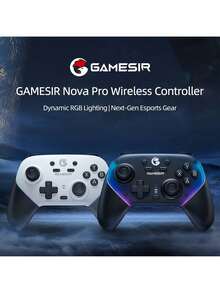 GAMESIR 超新星無線遊戲手把 藍牙與2.4G雙模連接 霍爾搖桿與機械按鍵 六軸體感 1000Hz輪詢率 Switch與PC平台通用 黑色 - 黑色 - 查看 3