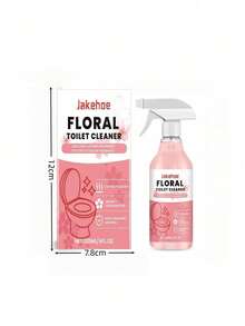 jakehoe Limpiador de inodoro con fragancia floral 2026; Agente de limpieza de inodoro; Limpiador de inodoro tipo descalcificante, desodorante y con fragancia que elimina manchas, libera un aroma floral suave