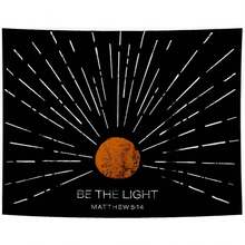 1Pcs Tapestry Boho Christian Tapestry Wall Hanging, Bible Verse Wall Decor, Tapestry Blanket For Home Office Church Prayer Room Decoration, Tapestry For Bedroom Wall Tapestry Backdrop Tapestries Tapestry Wall Hanging Poster Blanket Wall Decor For Teens Room Living Room Dorm - Hãy là Ánh Sáng Ma-thi-ơ 5:14 - Xem 1