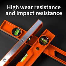 Heavy Duty Spirit Level Set - High Accuracy, Shock & Impact Resistant - Multicolor - View 2