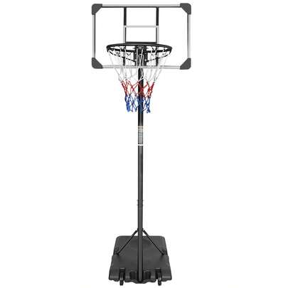 Bärbar basketkorg, höjdjusterbar basketkorg 170-213 cm, måltavla för barn, tonåringar, ungdomar och vuxna utomhus/inomhus, 71,1 cm okrossbar ryggstöd och hjul
