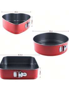 Cake Molds - Rosso - Visualizzare 4