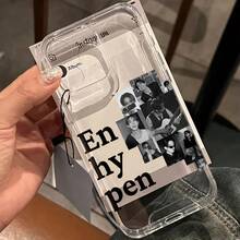 La nueva carcasa de moda de moda es compatible con los modelos  16, 15, 14, 13, 12, 11 pro Max y cuenta con una tapa trasera transparente y suave tpu.Carcasa de teléfono lindo, carcasa de teléfono con efecto espuma, carcasa de teléfono de dibujos animados, carcasa de teléfono estético, ideal para regalos de Navidad y San valentín, con diseño fotográfico, moldeo por inyección, plantilla transparente, elegante caja - Color mezclado 1-213 - Ver 6