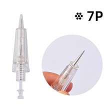 10pcs/Box High Quality Semi-Permanent Makeup Needles 0.3MM Disposable Cartridge Eyebrow Lip Tattoo Machine Needles - Clear - View 10