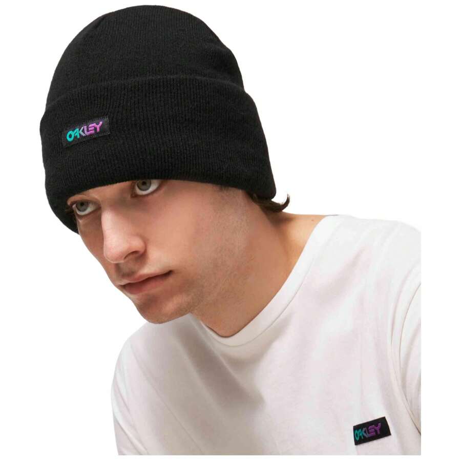 Oakley Wool Cap FOS900707-02E For Men And Women In Color Black