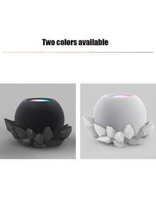 1pc HomePod Speaker Stand | Non-Slip Desktop Speaker Base | Dedicated Speaker Rack Accessory | 3D Printed Home & Office Storage Rack - Multicolor - View 5