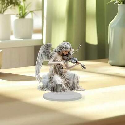 天使与鬼屋亚克力节日派对桌面装饰