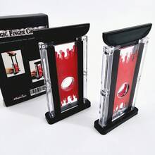 1pc Non-Harmful Magic Trick Prop, Close-Up Magic Finger Toy, Finger Guillotine Prank Toy, Scary Finger Cutting Trick, Magical Magic Toy - Multicolor - View 11