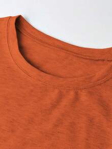 Halloween Pattern Sweatshirt - Women's Casual Red Round Neck Pullover With Ghost Design, Long Sleeve And Ribbed Cuffs,  Halloween Costume | Halloween Costume | Decoration, Halloween Decorations-Y01-1 - trái cam - Xem 2