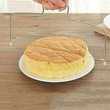 Double-Row Bread And Cake Slicer - Precision Tool For Perfectly Even Slices